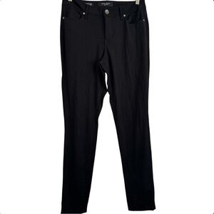 Nine West Black Cigarette Fit Skinny Ankle Jeggings Size 10